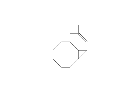 syn-9-(2-Methyl-1-propenyl)-bicyclo(6.1.0)nonane