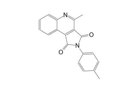 1H-pyrrolo[3,4-c]quinoline-1,3(2H)-dione, 4-methyl-2-(4-methylphenyl)-