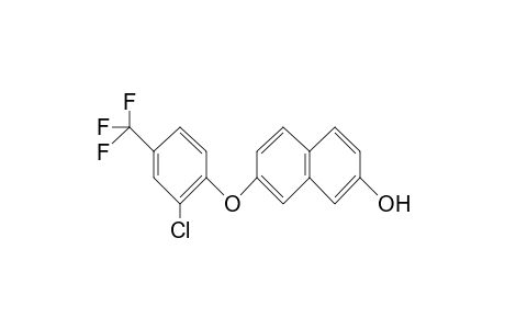 2-Naphthalenol, 7-[2-chloro-4-(trifluoromethyl)phenoxy]-