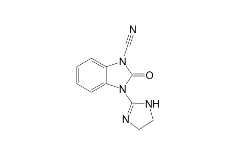 3-Cyano-1-(4,5-dihydro-1H-imidazol-2-yl)-1,3-dihydrobenzimidazole-2-one