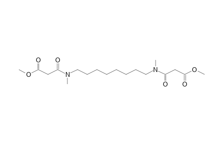 3-keto-3-[8-[(3-keto-3-methoxy-propanoyl)-methyl-amino]octyl-methyl-amino]propionic acid methyl ester