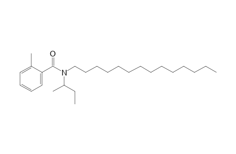 Benzamide, 2-methyl-N-(2-butyl)-N-tetradecyl-