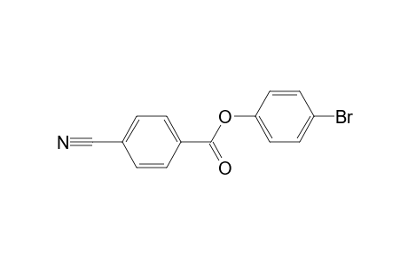 (4-bromophenyl) 4-cyanobenzoate