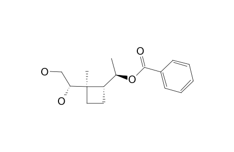 (1R)-1-[(1R,2S)-2-[(2S)-1,2-DIHYDROXYETHYL]-2-METHYLCYCLOBUTYL]-ETHYL-BENZOATE