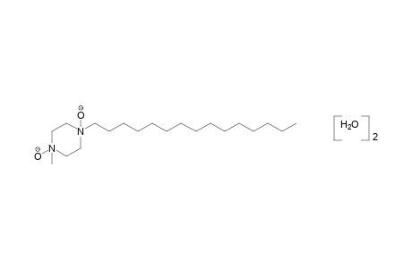 1-methyl-4-pentadecylpiperazine, 1,4-dioxide, dihydrate
