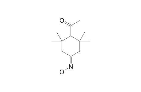 4-ACETYL-3,3,5,5-TETRAMETHYL-CYCLOHEXANE-KETOXIME