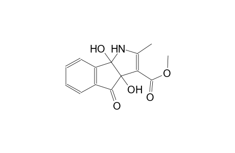methyl 3a,8b-dihydroxy-2-methyl-4-oxo-1,3a,4,8b-tetrahydroindeno[1,2-b]pyrrole-3-carboxylate