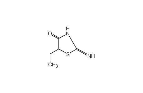 5-ethyl-2-imino-4-thiazolidinone