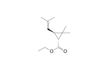 Ethyl chrysanthemumate <trans->