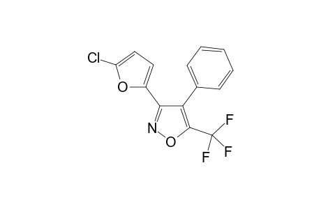 3-(5-Chlorofuran-2-yl)-4-phenyl-5-(trifluoromethyl)-isoxazole