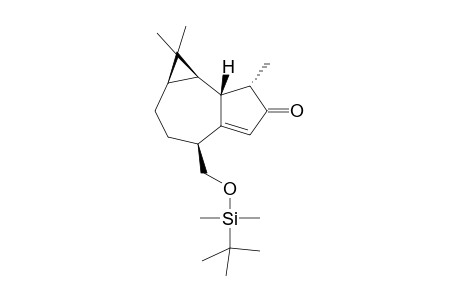 (+)-(1R,2R,4R,7S,11S)-7-tert-Butyldimethylsiloxymethyl-3,3,11-trimethyltricyclo[6.3.0.0(2,4)]undec-8-en-10-one