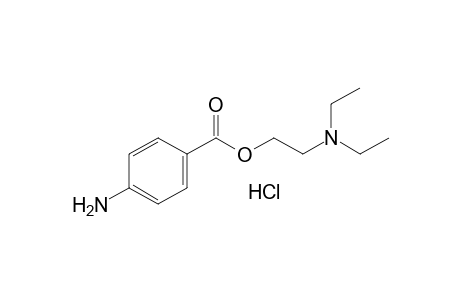 p-Aminobenzoic acid, 2-(diethylamino)ethyl ester, monohydrochloride