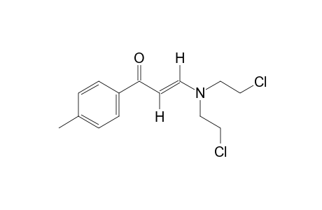 trans-3-[bis(2-chloroethyl)amino]-4'-methylacrylophenone