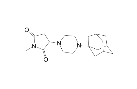 3-(4-Adamantan-1-yl-piperazin-1-yl)-1-methyl-pyrrolidine-2,5-dione