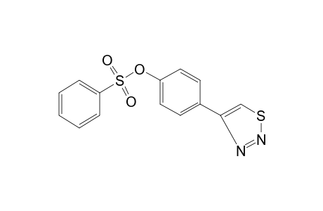 benzenesulfonic acid, p-(1,2,3-thiadiazol-4-yl)phenyl ester
