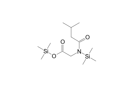 Glycine, N-(3-methyl-1-oxobutyl)-N-(trimethylsilyl)-, trimethylsilyl ester