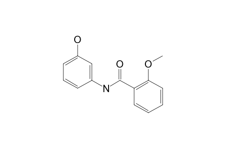 N-(3-Hydroxyphenyl)-2-methoxybenzamide