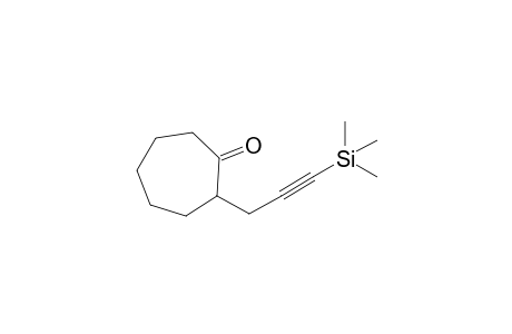2-(3'-TRIMETHYLSILYLPROP-2'-YNYL)-CYCLOHEPTANONE