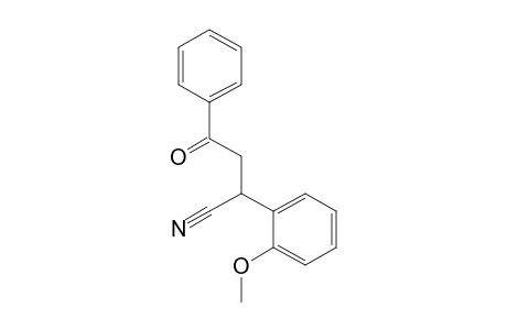 beta-BENZOYL-o-METHOXYHYDRATROPONITRILE