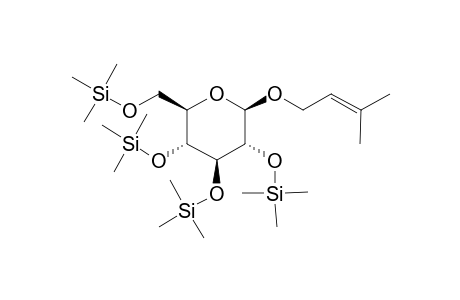 Prenyl glucoside, 4tms