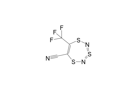1,3,5,2,4-Trithia(3-SIV)diazepine-6-carbonitrile, 7-(trifluoromethyl)-