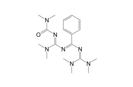 2,4,8,8-tetrakis(Dimethylamino)-6-phenyl-1-oxa-3,5,7-triaza-1,3,5,7-octatetraene