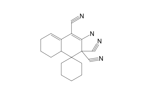 3'-amino-6-,7',8',8a'-tetrahydrospiro[cyclohexane-1,1'(2'H)naphthalene]-2',2',4'-tricarbonitrile