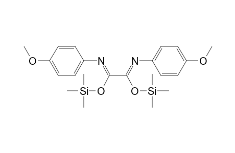 N1,N2-bis(4-Methoxyphenyl)ethanediamide, 2tms