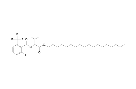 L-Valine, N-(2-fluoro-6-trifluoromethylbenzoyl)-, octadecyl ester