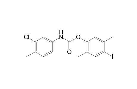 3-chloro-4-methylcarbanilic acid, 4-iodo-2,5-xylyl ester