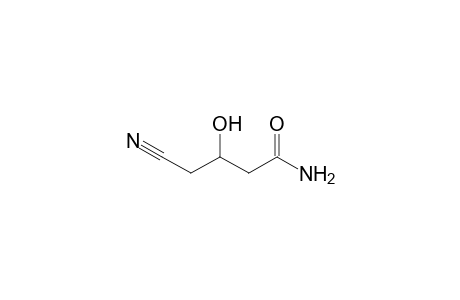 4-Cyano-3-hydroxy-butyramide