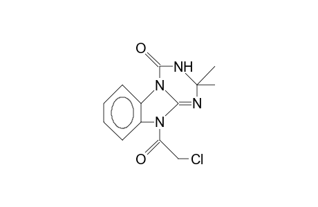 10-(2-chloroacetyl)-2,2-dimethyl-3H-[1,3,5]triazino[1,6-a]benzimidazol-4-one