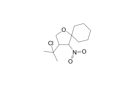 3-(1-Chloro-1-methylethyl)-4-nitro-1-oxaspiro[4.5]decane