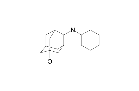 Tricyclo[3.3.1.1(3,7)]decan-1-ol, 4-(cyclohexylamino)-