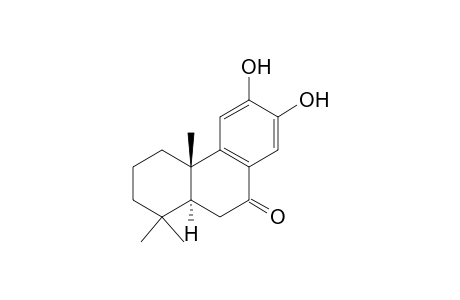 (4aS,10aS)-1,1,4a-trimethyl-6,7-bis(oxidanyl)-3,4,10,10a-tetrahydro-2H-phenanthren-9-one