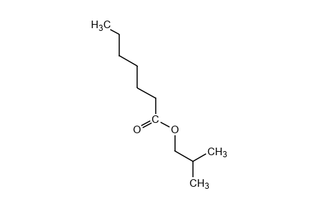 Heptanoic acid, isobutyl ester