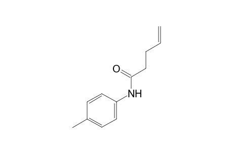 N-(4-methylphenyl)pent-4-enamide