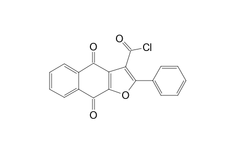 4,9-Dioxo-2-phenyl-4,9-dihydronaphtho[2,3-b]furan-3-carbonyl chloride