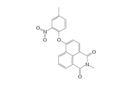 N-Methyl-4-(4-methyl-2-nitrophenoxy)-1,8-naphthalimide