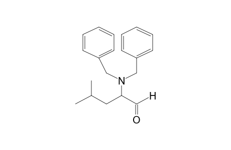 Pentanal, 2-[bis(phenylmethyl)amino]-4-methyl-