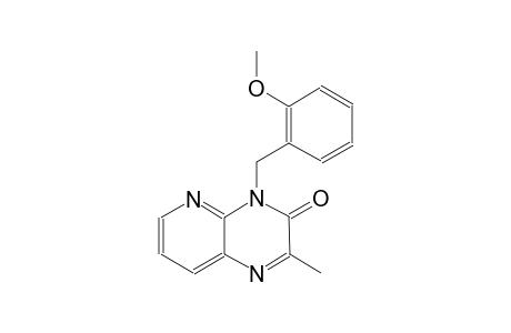 pyrido[2,3-b]pyrazin-3(4H)-one, 4-[(2-methoxyphenyl)methyl]-2-methyl-