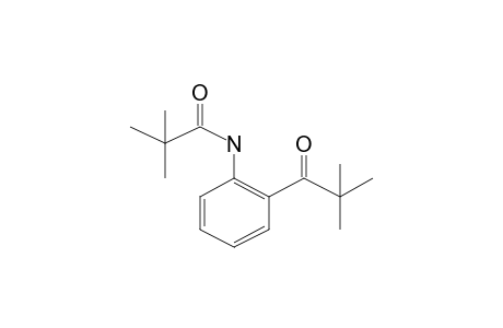 Propanamide, 2,2-dimethyl-N-(2'-t-butylcarbonylphenyl)-