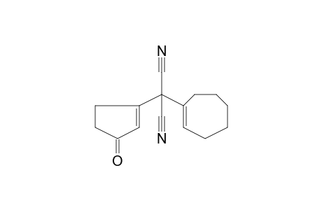 Propanedinitrile, 1-(1-cyclohepten-1-yl)-1-(cyclopenten-3-on-1-yl)-