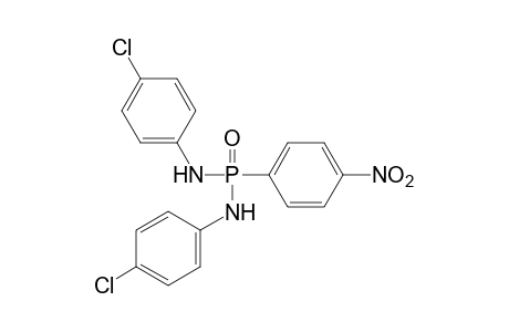 N-(m-chlorophenyl)-N'-(p-chlorophenyl)-P-(p-nitrophenyl)phosphonic diamide