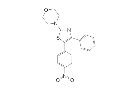 4-[5-(p-nitrophenyl)-4-phenyl-2-thiazolyl]morpholine