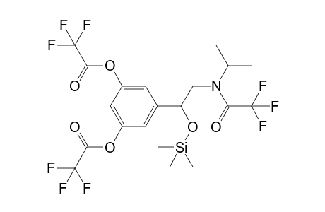 Orciprenaline, N,O,O'-tris-TFA, O''-TMS