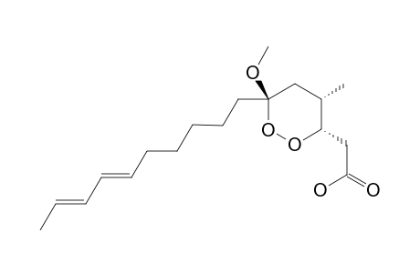 2-[(3S,4S,6R)-6-[(6E,8E)-DECA-6,8-DIENYL]-6-METHOXY-4-METHYL-1,2-DIOXAN-3-YL]-ACETIC-ACID