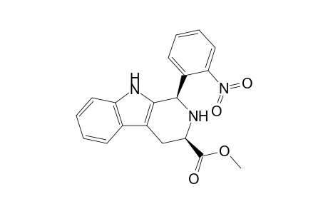 cis-(3-[Methoxycarbonyl]-1,2,3,4-tetrahydro-9H-pyrido[3,4-B]indol-1-yl)-(2-nitro-benzene)