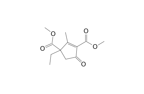 3-Ethyl-2-methyl-5-oxocyclopent-1-ene-1,3-dicarboxylic acid dimethyl ester