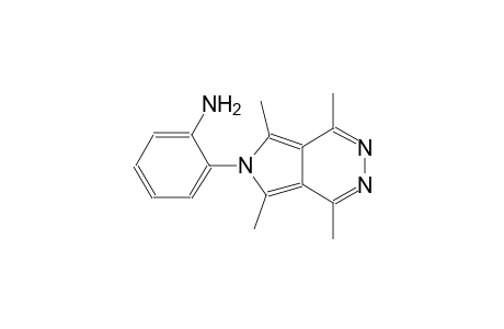 2-(1,4,5,7-tetramethyl-6H-pyrrolo[3,4-d]pyridazin-6-yl)phenylamine